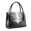 Sac à Main C4 Cuir Python Véritable - Pièces Uniques Accueil