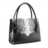 Sac à main C4 - Cuir et Python véritable Sacs C4
