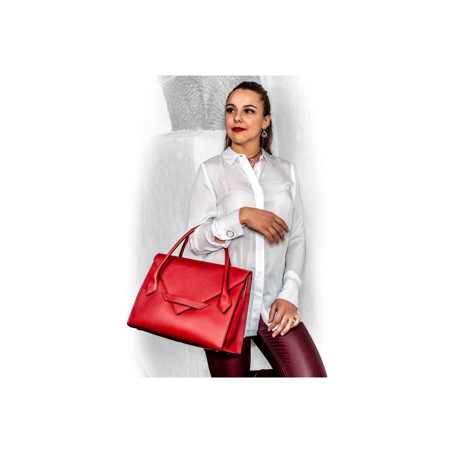 Sac à main C3 - Cuir uni Sacs C3