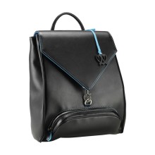 Sac à dos en cuir Noir Signature Ninamarina Sacs à dos