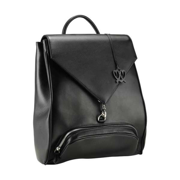 Sac à dos cuir uni lisse Accueil