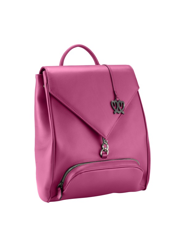 Sac à dos cuir uni lisse Sacs à dos