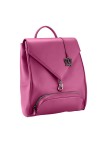 Sac à dos cuir uni lisse Sacs à dos