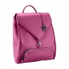 Sac à dos cuir uni lisse Sacs à dos
