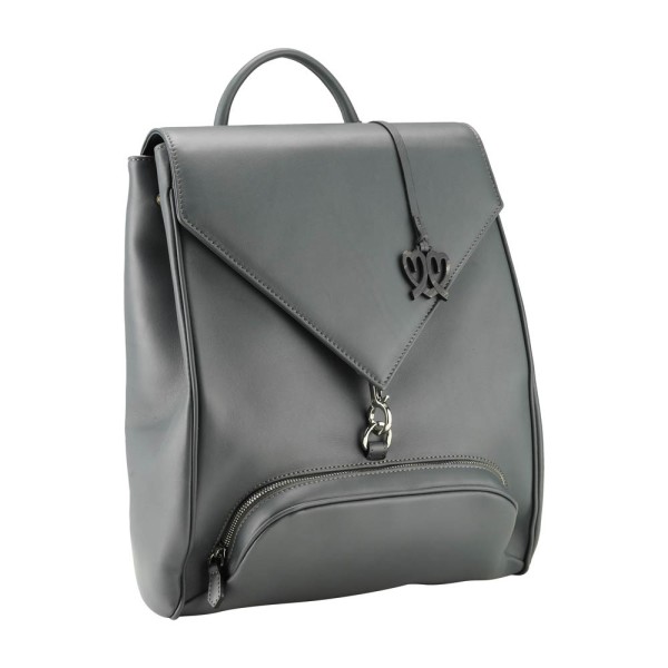 Sac à dos cuir uni lisse Accueil
