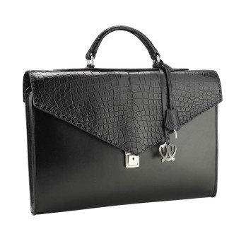 Porte-Documents C2 Cuir Alligator Véritable Portes documents