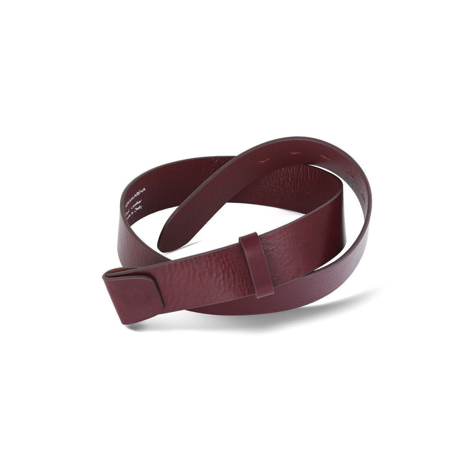 Ceinture en Cuir Lisse Premium Accueil