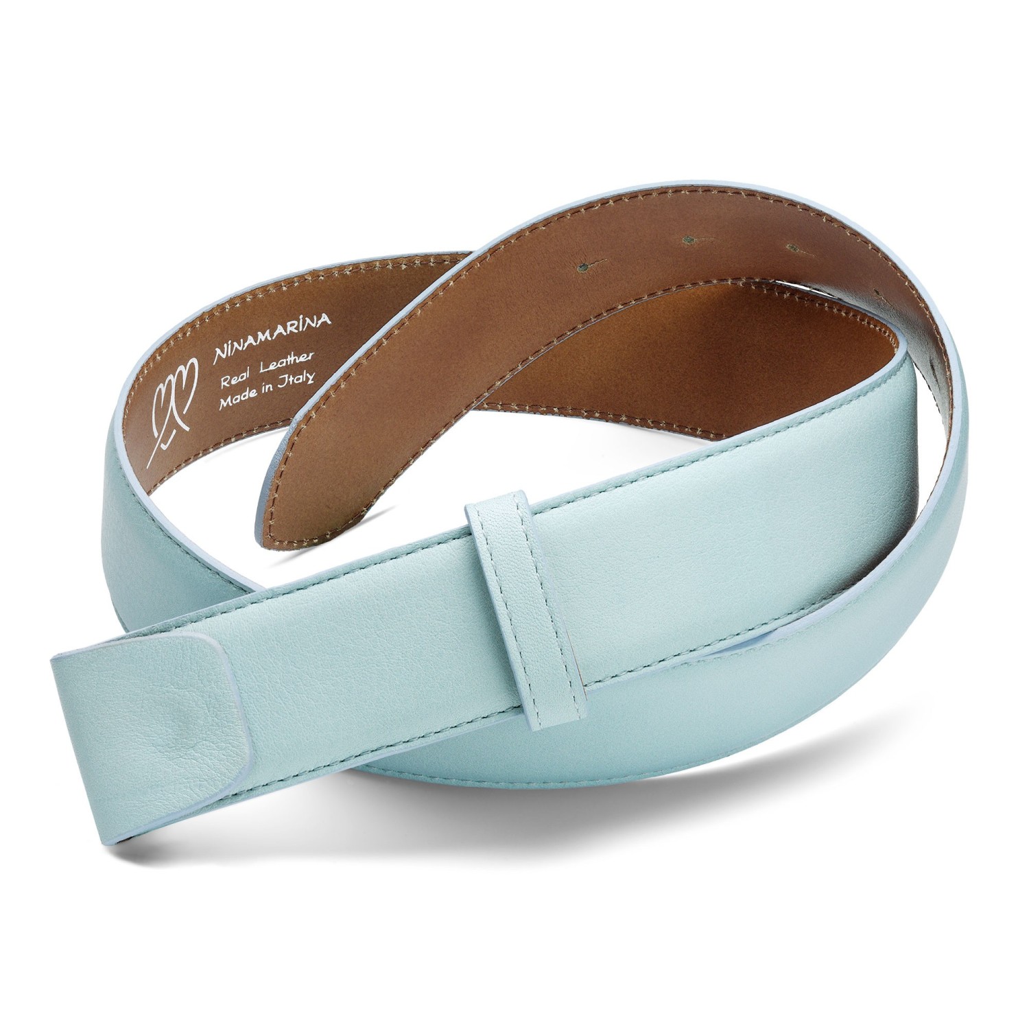 Ceinture en Cuir Bombé Interchangeable Accueil