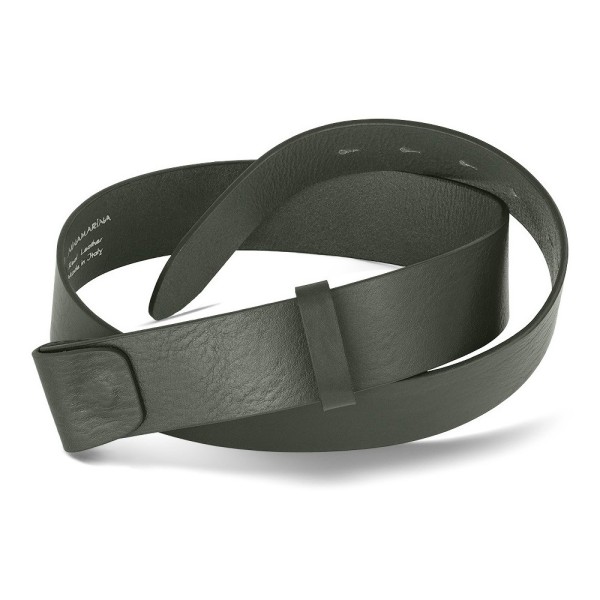 Ceinture en Cuir Lisse Premium Accueil