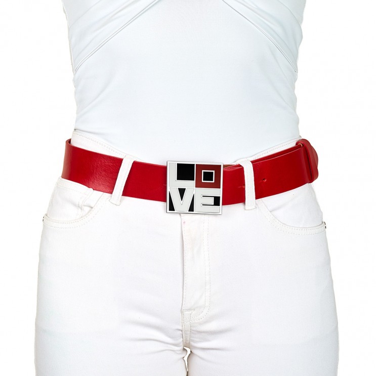 Ceinture en cuir lisse Ceintures