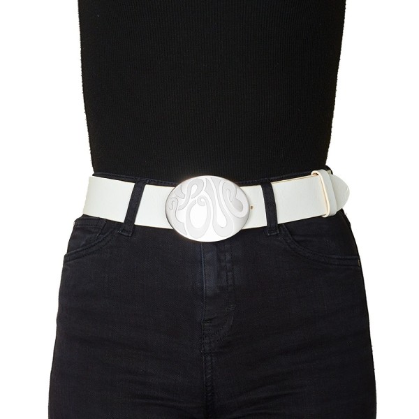 Ceinture en Cuir Lisse Premium Accueil