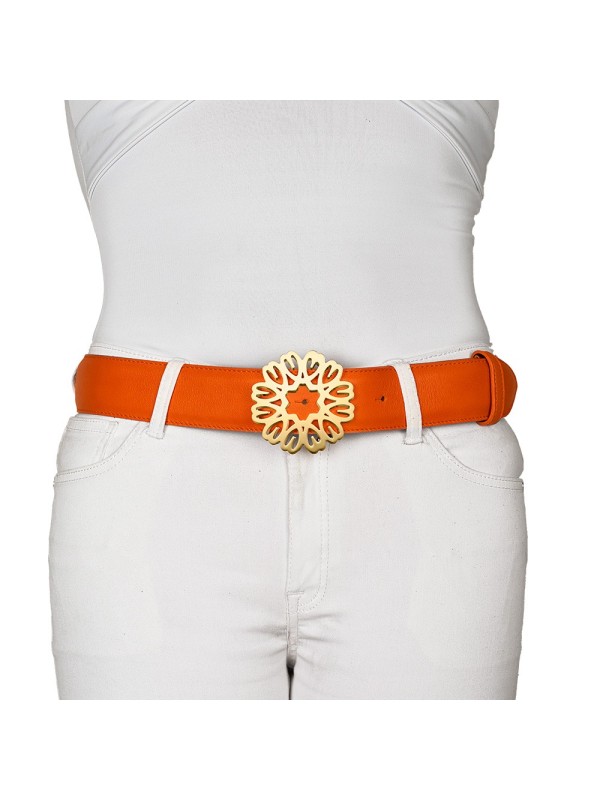 Ceinture en cuir bombée Ceintures