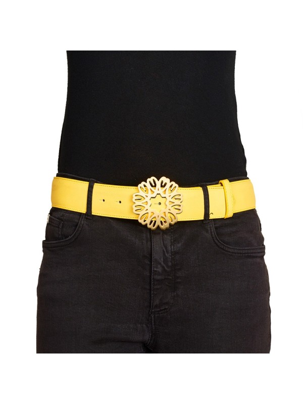 Ceinture en cuir bombée Ceintures