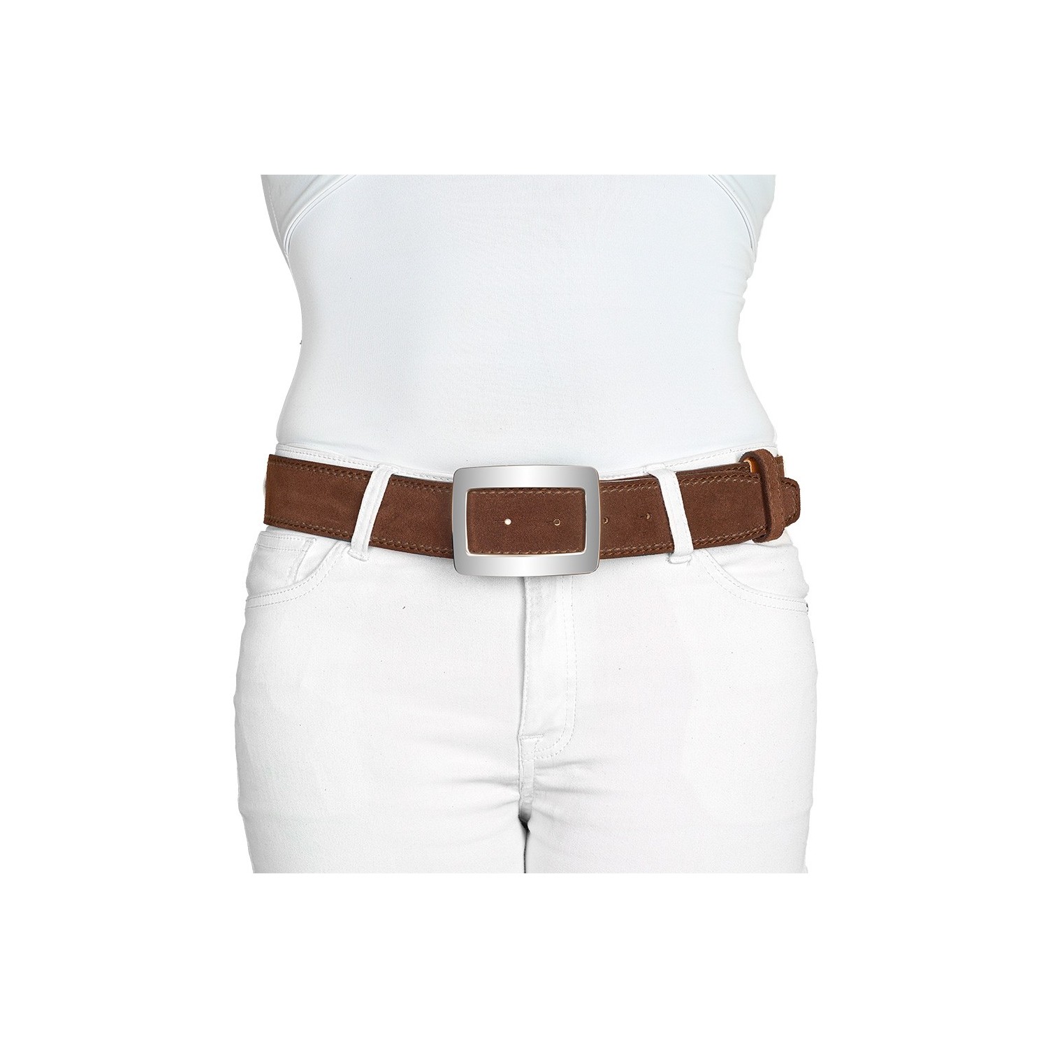 Ceinture en Daim Interchangeable Accueil
