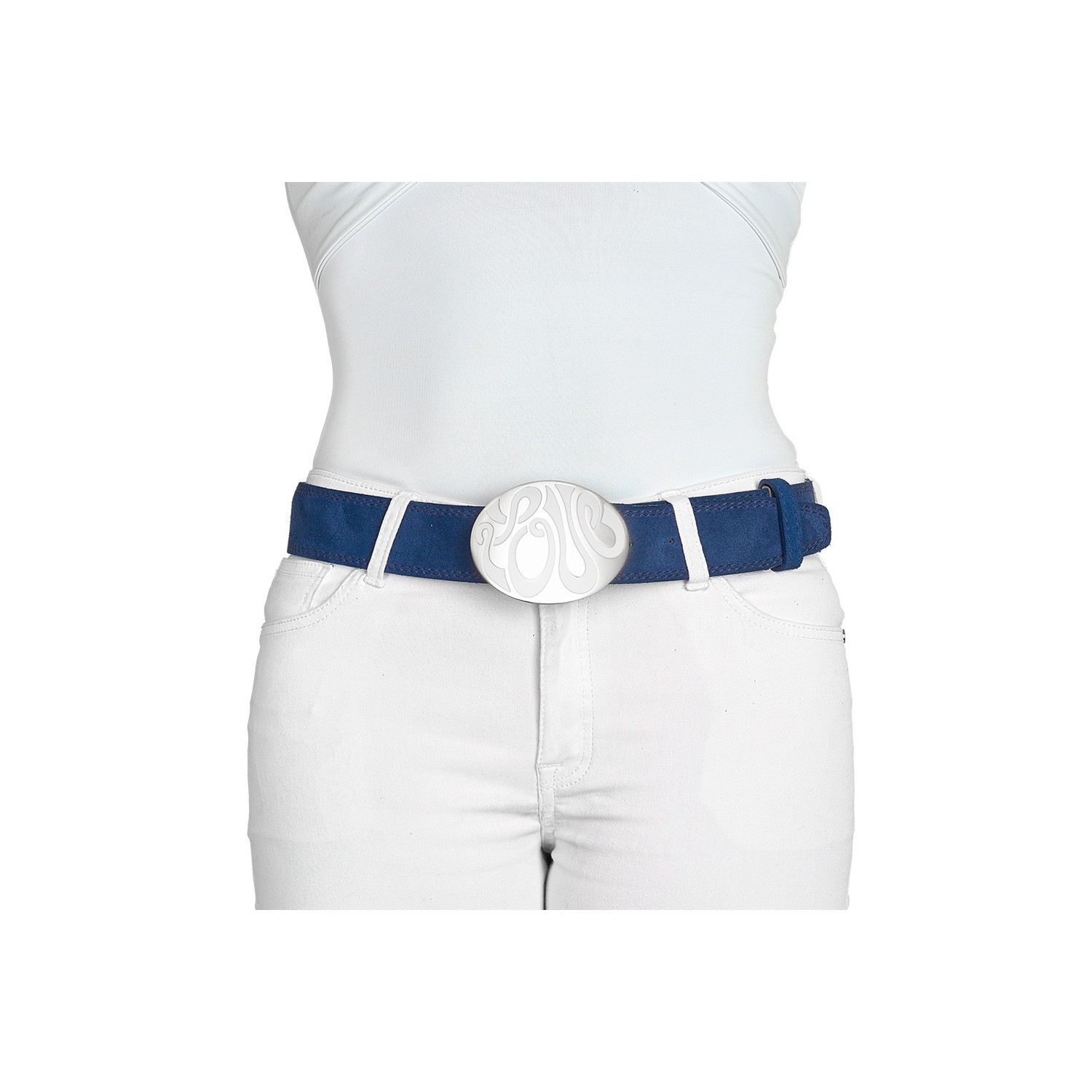 Ceinture en Daim Interchangeable Accueil