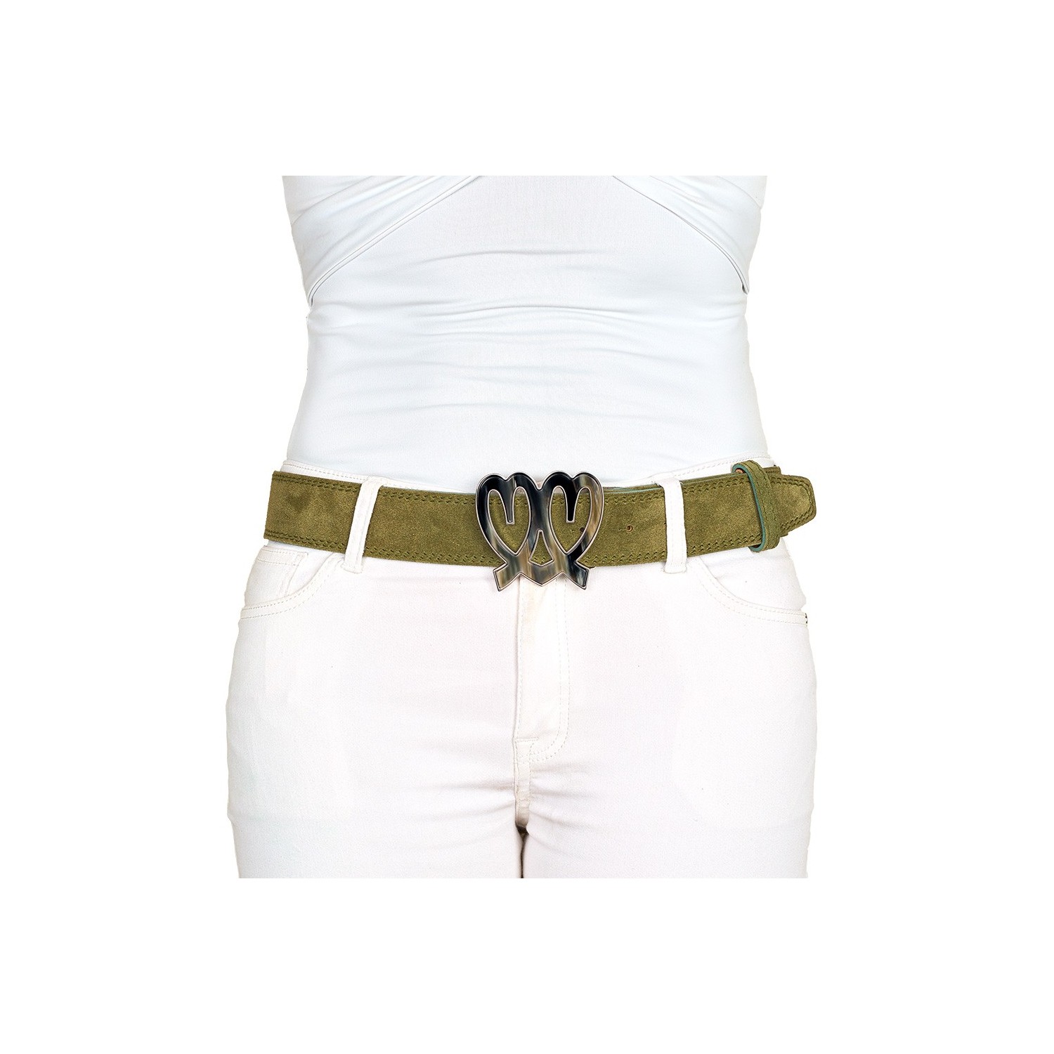 Ceinture en Daim Interchangeable Accueil