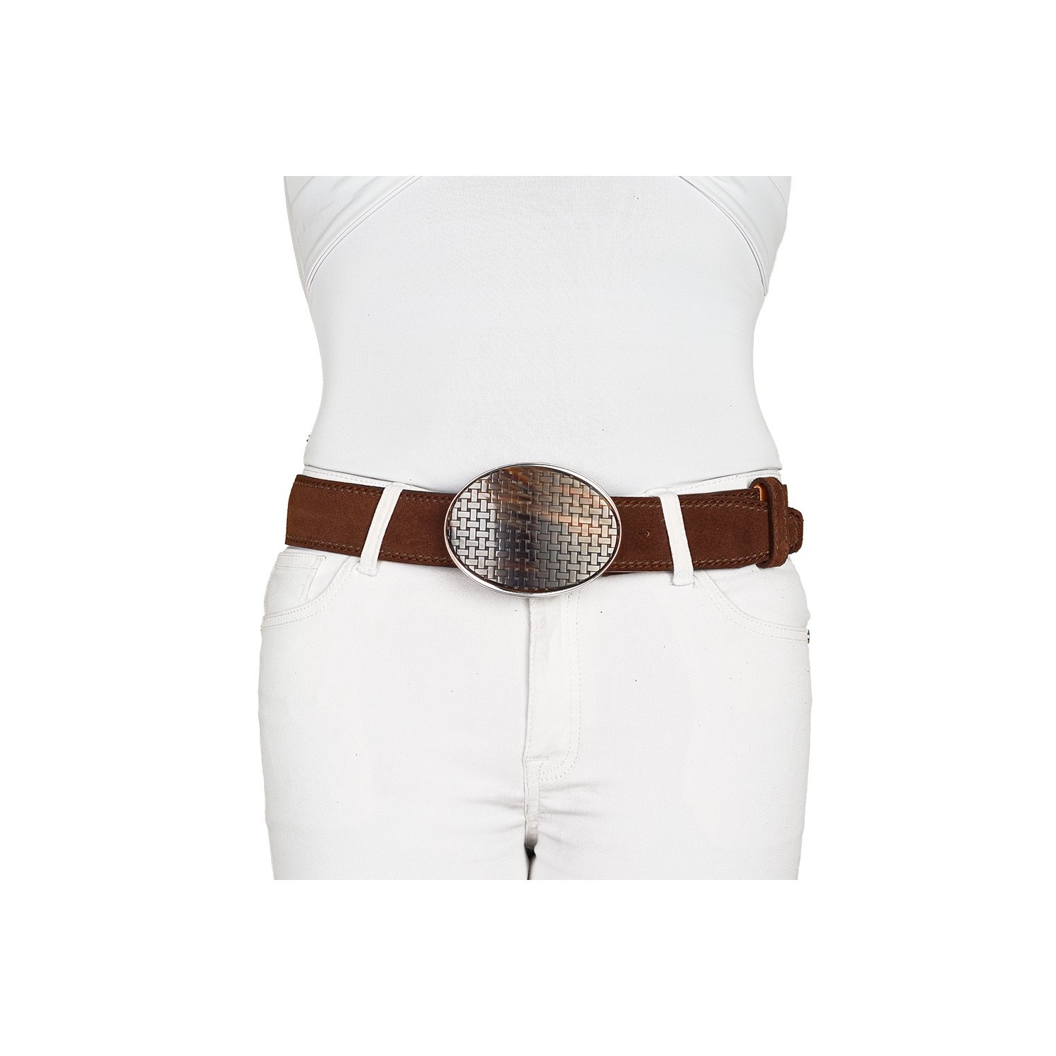 Ceinture en Daim Interchangeable Accueil