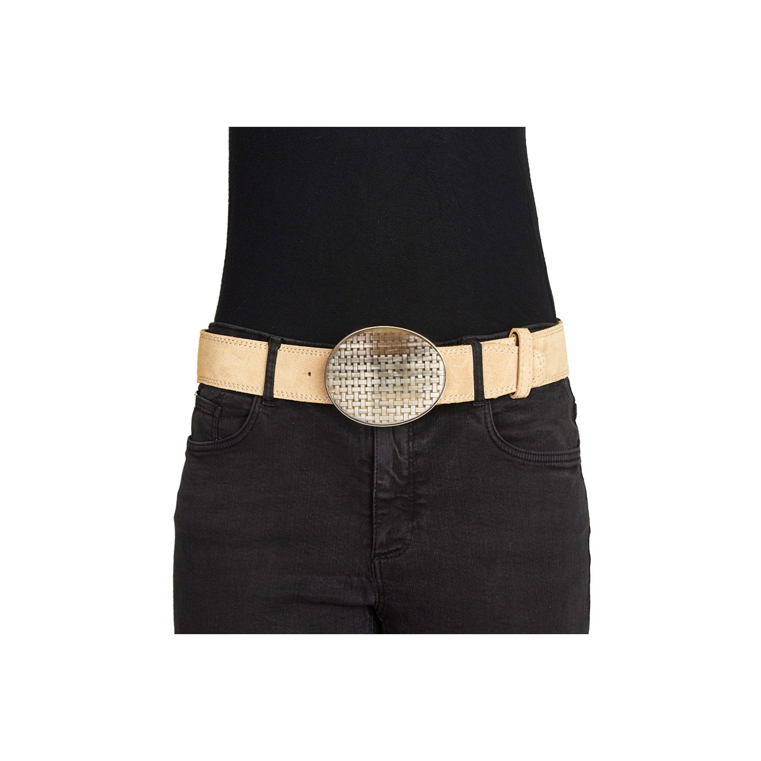 Ceinture en Daim Interchangeable Accueil