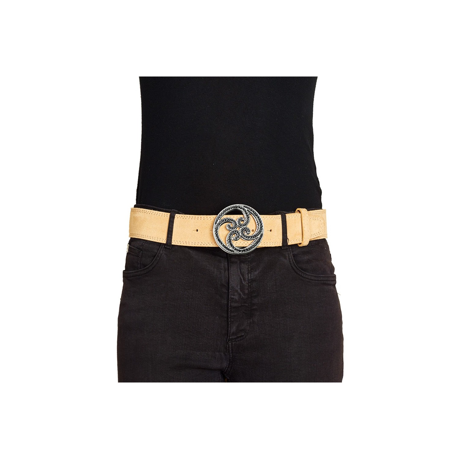Ceinture en Daim Interchangeable Accueil