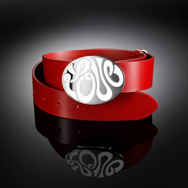 Ceinture en cuir lisse Ceintures