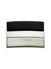 Boucle de ceinture en corne bi-color Boucles de ceintures
