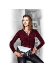 Pochette Enveloppe C6 en cuir et croco avec Swarovski Pochettes C6