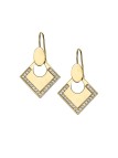 Boucles d'oreilles Lune Carrée GM Boucles d'oreilles