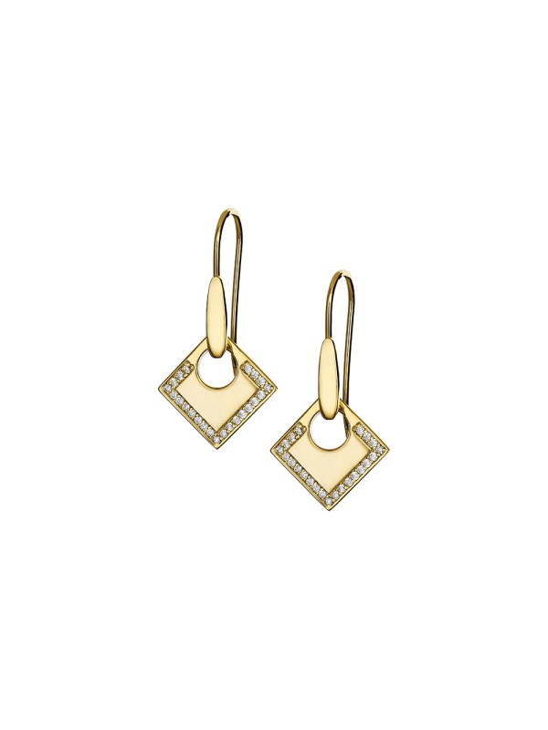 Boucles d'oreilles Lune Carrée PM Boucles d'oreilles