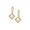 Boucles d'oreilles Lune Carrée PM Boucles d'oreilles