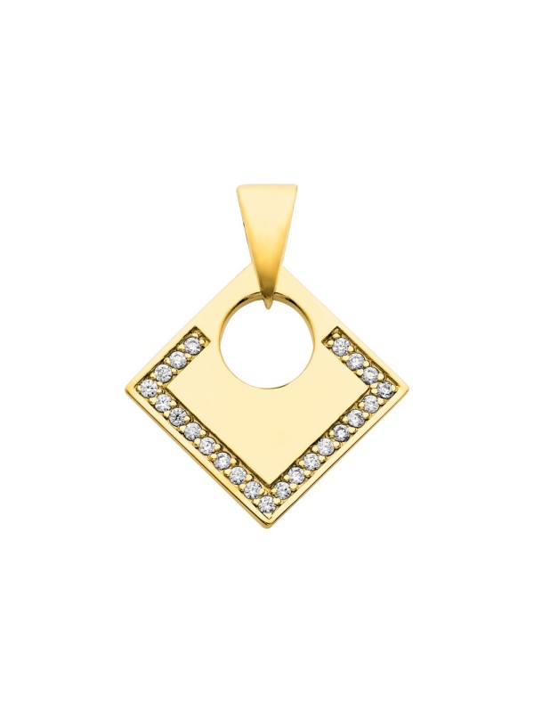 Pendentif Lune Carée GM Pendentifs