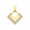 Pendentif Lune Carée GM Pendentifs