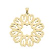 Pendentif Multicoeur GM Argent 925 Or Blanc/Jaune Genève Pendentifs