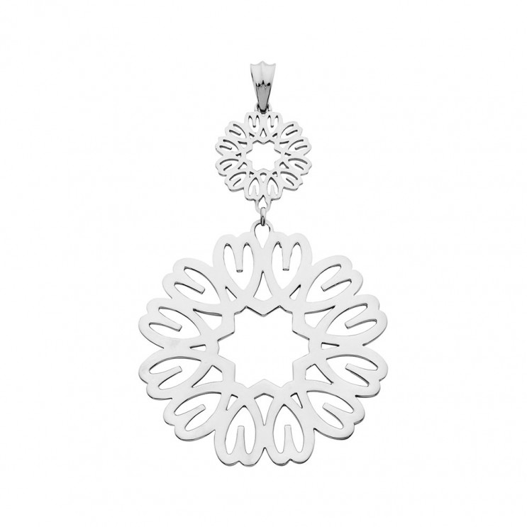 Pendentif Multicoeur Double