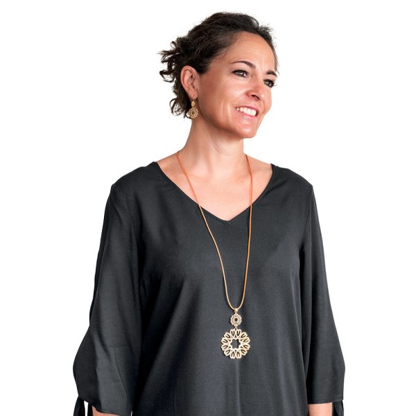 Pendentif Multicoeur Double Argent 925 Or Blanc/Jaune Genève Pendentifs