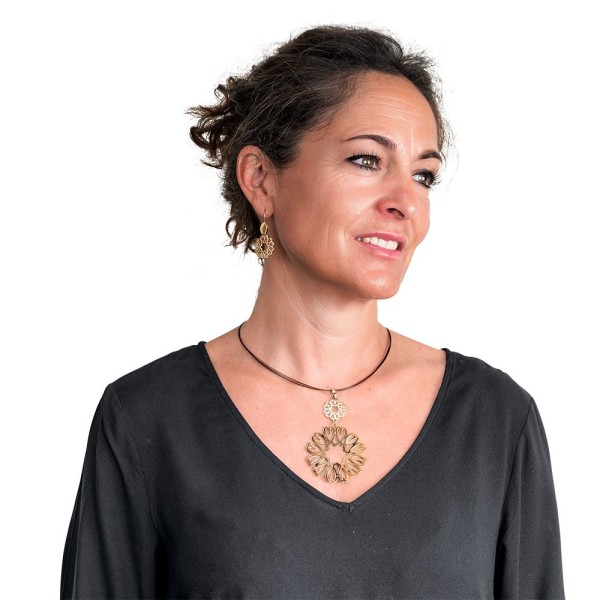 Pendentif Multicoeur Double Pendentifs