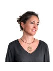 Pendentif Multicoeur Double Pendentifs