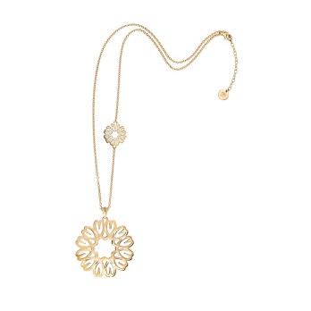 Sautoir Multicoeur Simple Argent 925 Or Blanc/Jaune 90cm Genève Sautoirs