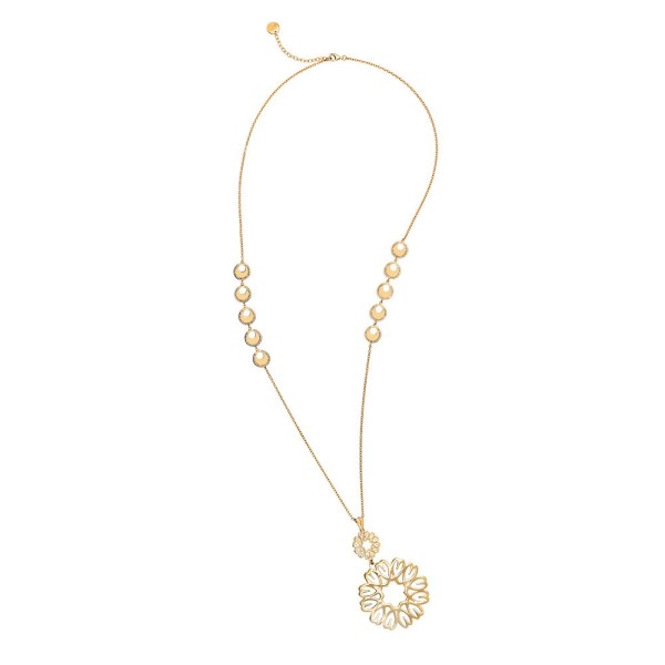 Sautoir Multicoeur Double Argent 925 Or Blanc/Jaune Zirconium 95cm Accueil