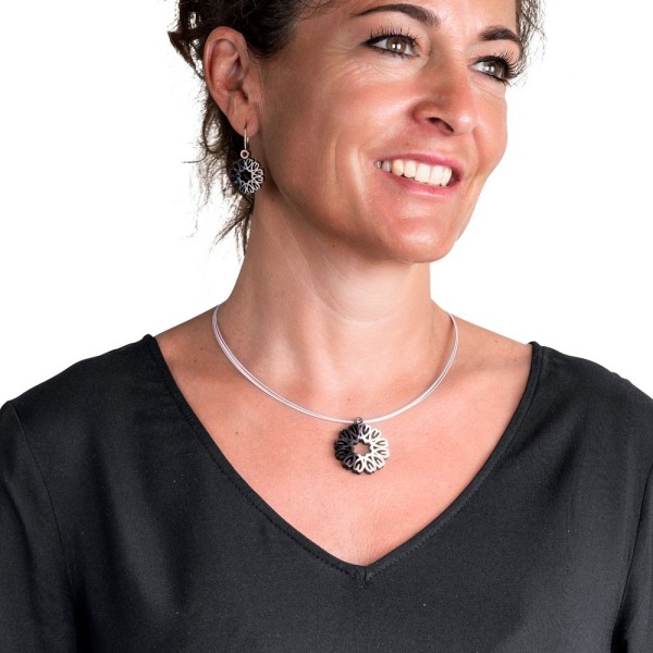 Câbles Inox Ninamarina 40-42cm Multi-Coloris - Colliers s Accueil