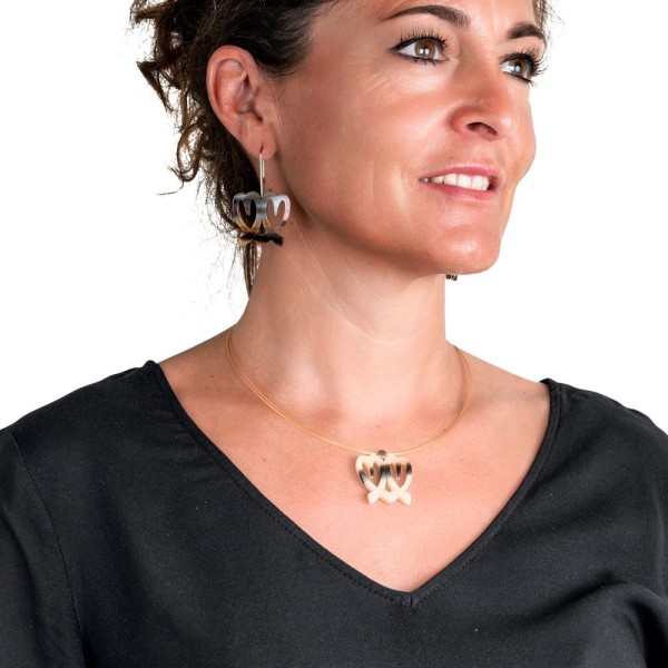 Câbles Inox Ninamarina 40-42cm Multi-Coloris - Colliers s Accueil