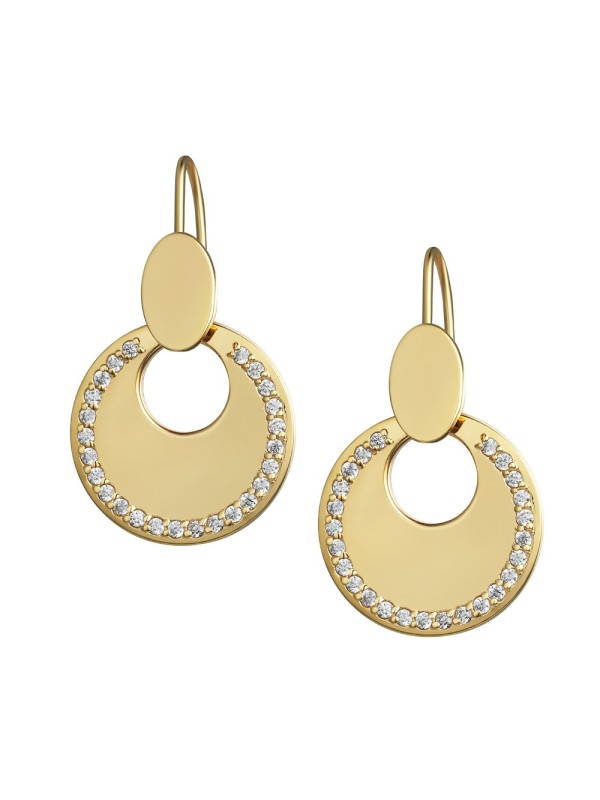 Boucles d'oreilles Lune Ronde GM Boucles d'oreilles