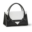 Sac à Main Enveloppe C5 Cuir "Black & White" Sacs C5