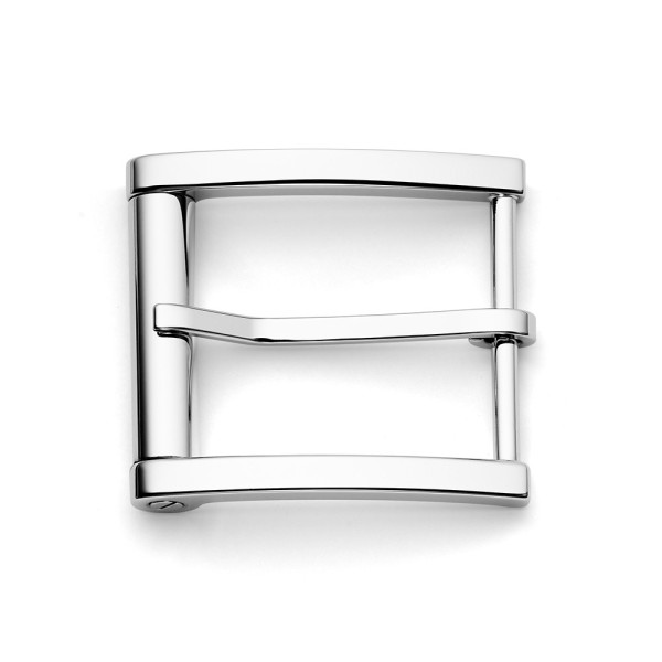 Boucle de Ceinture Virgule à Ardillon Métal Blanc 35-40mm Boucles de ceintures