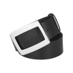 Boucle de Ceinture Écran Rectangle Métal Blanc 40mm Accueil