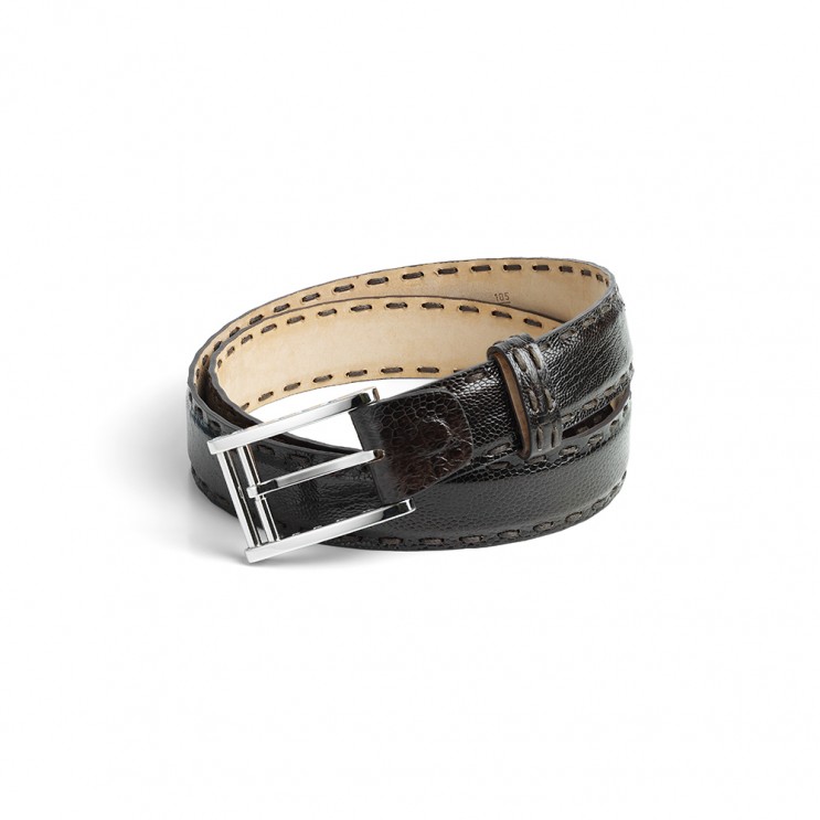 Ceinture en patte d'autruche Ceintures