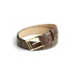 Ceinture en Crocodile Véritable Interchangeable Accueil