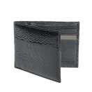 Portefeuille en Patte d'Autruche Cuir Exotique Premium Italie Accueil