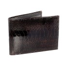 Portefeuille en Patte d'Autruche Cuir Exotique Premium Italie Accueil