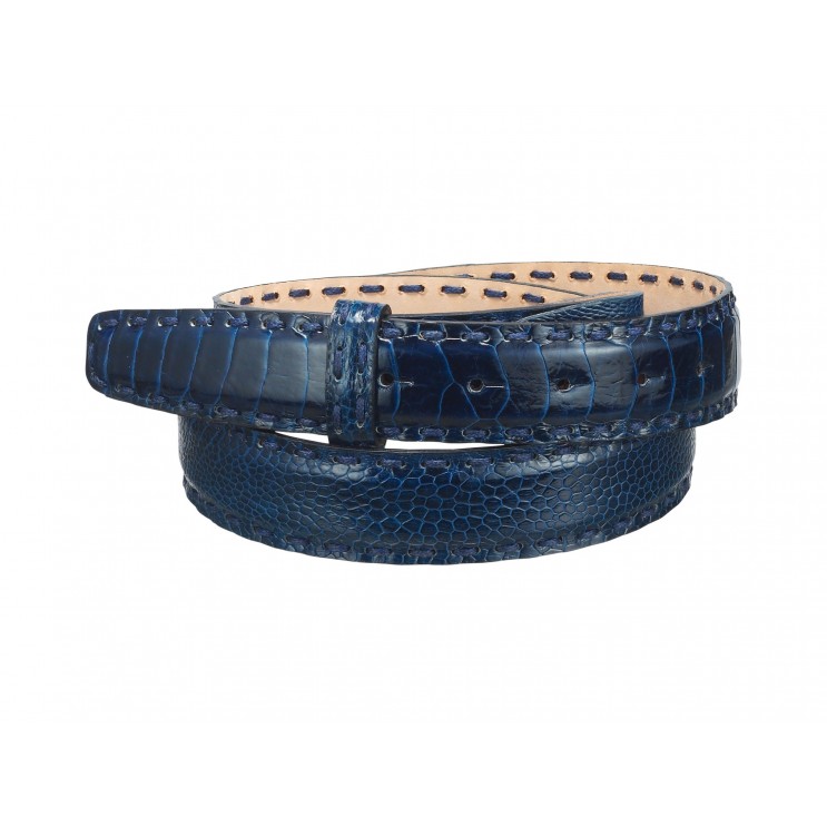 Ceinture en patte d'autruche