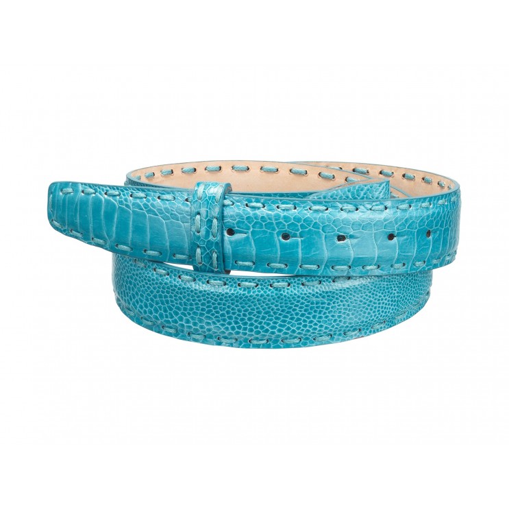 Ceinture en patte d'autruche